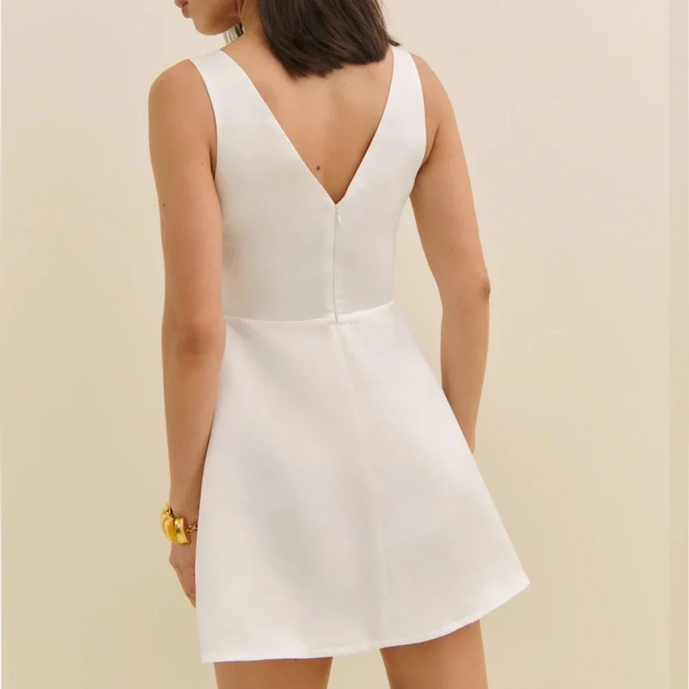 Reformation White Zenni Dress - Picture 2 of 6